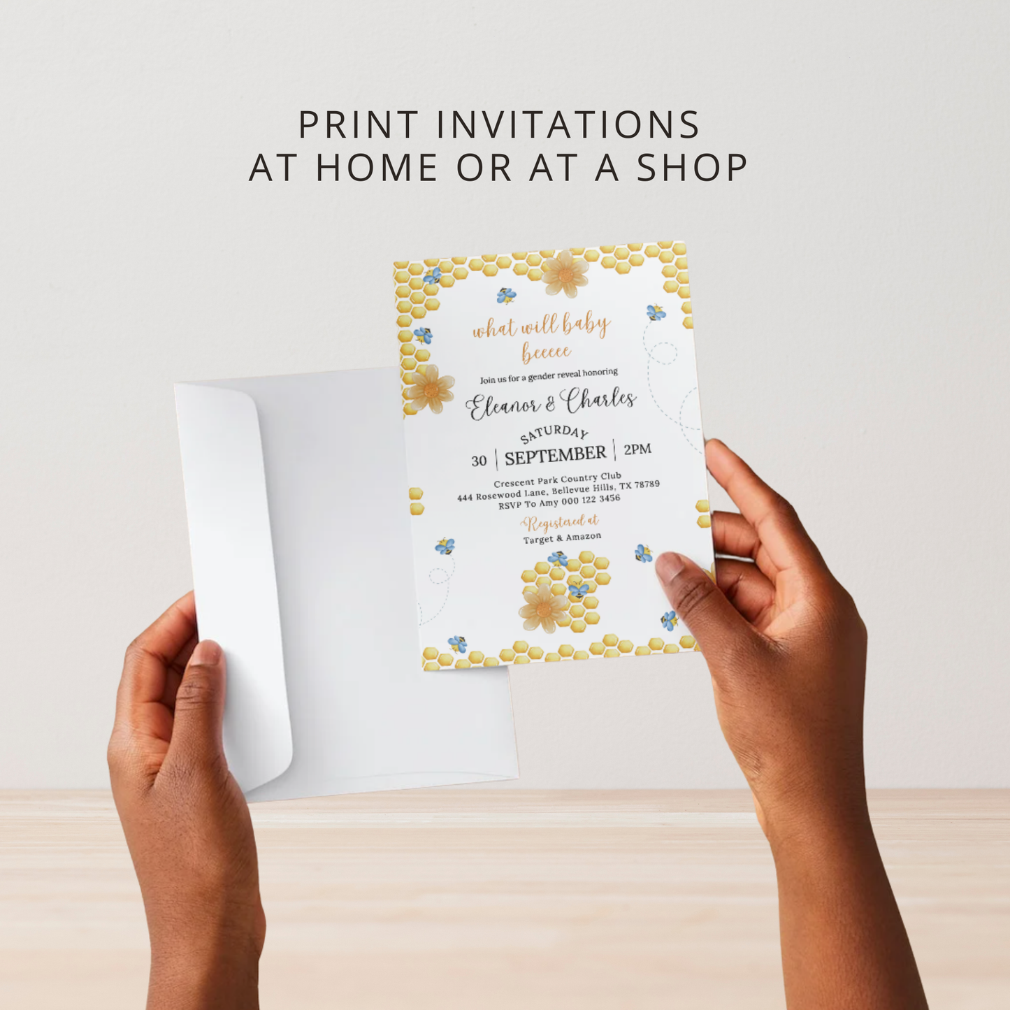 Sweet as Honey, Baby's on the way | Bumble Bee Baby Shower | What will baby bee | Gender Reveal